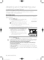 Предварительный просмотр 32 страницы Samsung WF0702WJ series User Manual