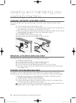 Предварительный просмотр 36 страницы Samsung WF0702WJ series User Manual