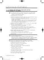 Предварительный просмотр 54 страницы Samsung WF0702WJ series User Manual