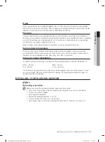 Preview for 15 page of Samsung WF0800NC(E/F) User Manual