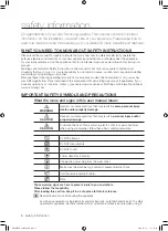 Preview for 4 page of Samsung WF0800NC User Manual