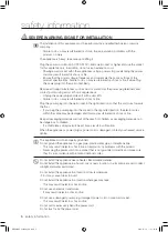 Предварительный просмотр 6 страницы Samsung WF0800NC User Manual