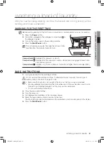 Предварительный просмотр 21 страницы Samsung WF0800NC User Manual