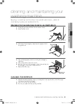 Предварительный просмотр 29 страницы Samsung WF0800NC User Manual