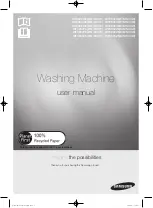 Preview for 1 page of Samsung WF0802W8(E/N/S/V/W) User Manual