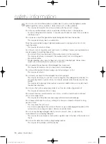 Preview for 10 page of Samsung WF0802W8(E/N/S/V/W) User Manual