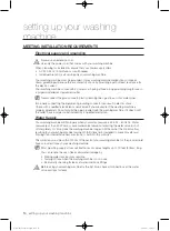 Preview for 14 page of Samsung WF0802W8(E/N/S/V/W) User Manual