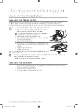 Preview for 34 page of Samsung WF0802W8E User Manual