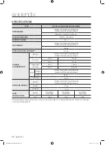 Preview for 42 page of Samsung WF0802W8E User Manual