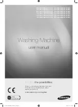 Preview for 1 page of Samsung WF0804W8E User Manual