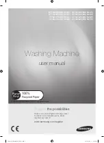 Samsung WF0804X8E User Manual preview