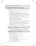 Preview for 6 page of Samsung WF0806X8E/XEU User Manual