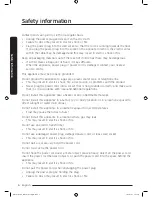 Preview for 6 page of Samsung WF16J6 User Manual