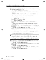 Предварительный просмотр 8 страницы Samsung WF1702WS User Manual