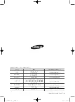 Preview for 44 page of Samsung WF1752WP series User Manual