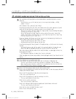 Preview for 6 page of Samsung WF1752WPC User Manual