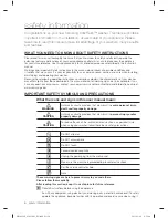 Preview for 4 page of Samsung WF1802LSC User Manual