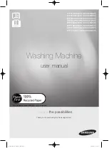 Samsung WF1804WP series User Manual preview