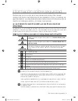 Preview for 3 page of Samsung WF203ANW Manual Del Usuario