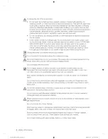 Preview for 4 page of Samsung WF209ANW User Manual