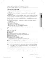 Preview for 11 page of Samsung WF209ANW User Manual