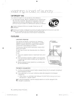 Preview for 14 page of Samsung WF209ANW User Manual