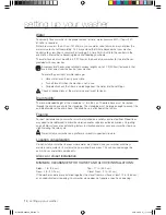 Preview for 14 page of Samsung WF210 series User Manual