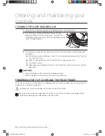 Preview for 28 page of Samsung WF210 series User Manual