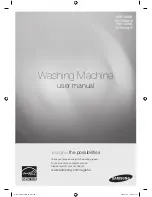 Preview for 1 page of Samsung WF218AN User Manual