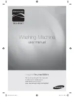 Samsung WF218ANS User Manual preview