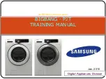 Preview for 1 page of Samsung WF220ANW/XAA Training Manual