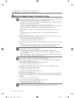 Preview for 6 page of Samsung WF231ANW/XAA User Manual