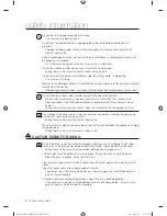 Preview for 8 page of Samsung WF231ANW/XAA User Manual