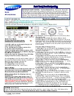 Samsung WF326LAS/XAA Fast Track Troubleshooting preview