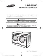 Preview for 25 page of Samsung WF331ANW/XAA Technical Information