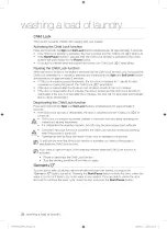 Предварительный просмотр 20 страницы Samsung WF350AN Series User Manual