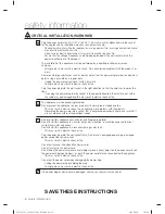 Preview for 6 page of Samsung WF361BVBEWR/A2 User Manual