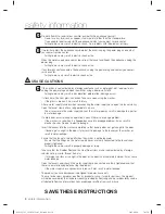 Preview for 8 page of Samsung WF361BVBEWR/A2 User Manual