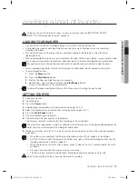 Preview for 19 page of Samsung WF361BVBEWR/A2 User Manual