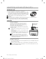 Preview for 24 page of Samsung WF361BVBEWR/A2 User Manual