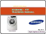 Samsung WF361BVBEWR Training Manual предпросмотр