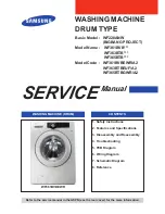 Samsung WF365BTB series Service Manual preview