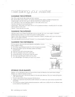 Preview for 28 page of Samsung WF393BTPAWR/A1-0001 User Manual