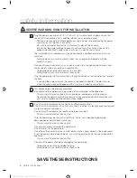 Preview for 6 page of Samsung WF405ATPA SERIES User Manual