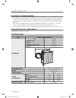 Preview for 34 page of Samsung WF407ANW/XAA User Manual