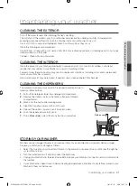 Preview for 21 page of Samsung WF428AAL User Manual