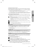 Preview for 19 page of Samsung WF431AB User Manual