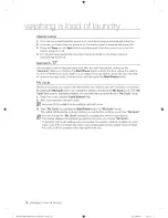 Preview for 18 page of Samsung WF431ABE/XAA User Manual