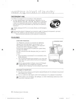 Preview for 20 page of Samsung WF431ABE/XAA User Manual