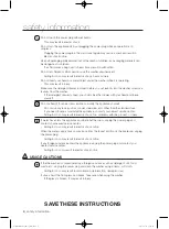 Предварительный просмотр 8 страницы Samsung WF433B GJ Series User Manual